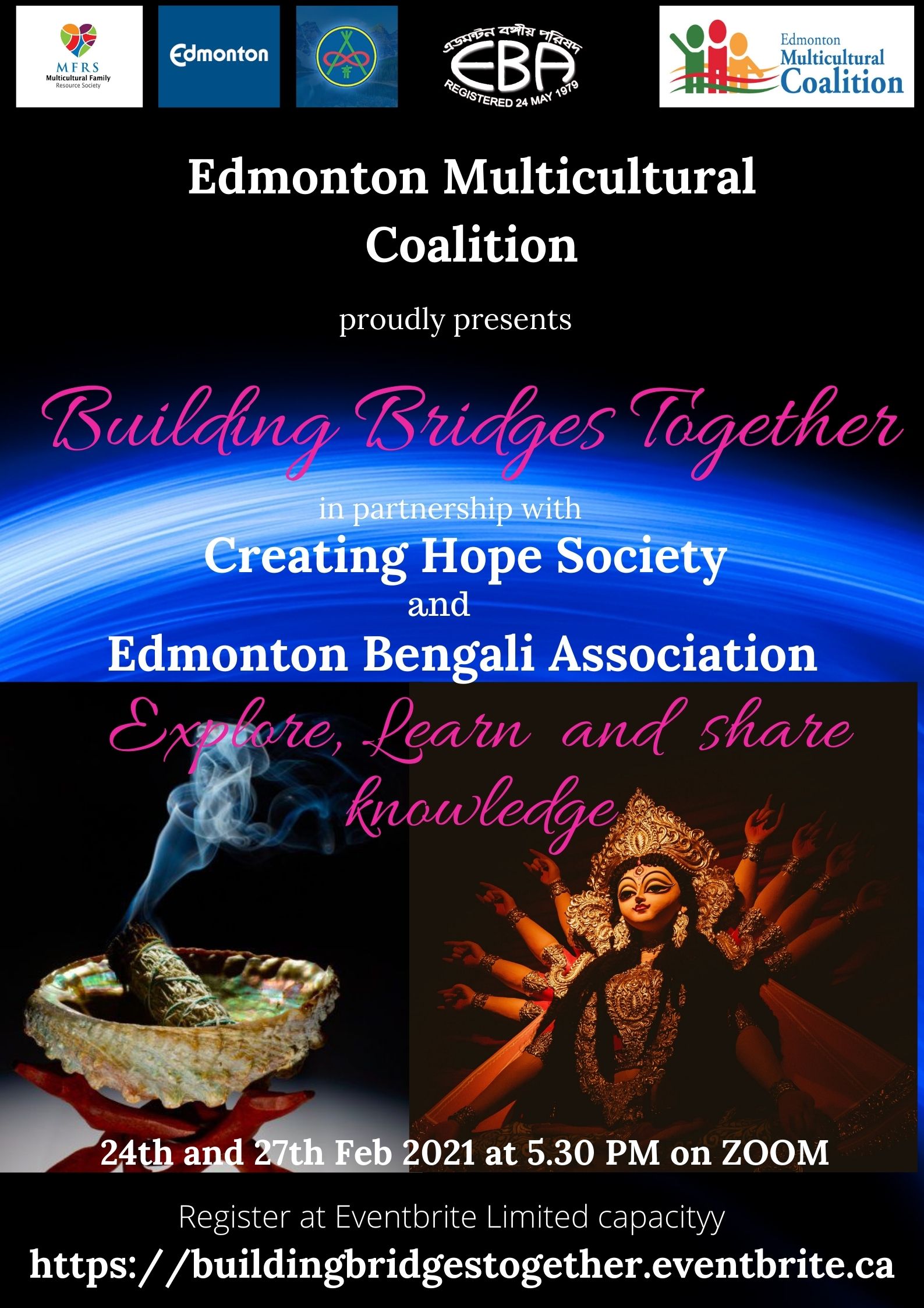 Upcoming Event on 24th and 27th Feb 2021. Building Bridges Together – Multicultural Coalition